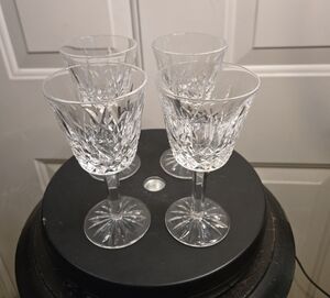 Waterford Crystal Wine Glass Set Of 4